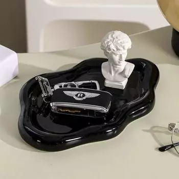 Creative Ins Cloud Tray Керамический поднос для хранения украшений Поднос для торта, закусок, десертов Ароматерапия Высококачественные подносы Украшения