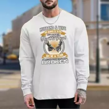 Креативный принт с буквенной строчкой Мужские футболки с длинным рукавом Футболки с круглым вырезом Повседневный свитер Мужская одежда Большие размеры XS белый