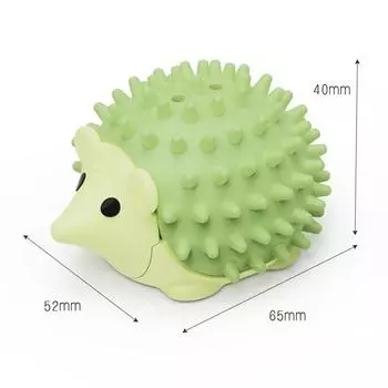 Creative Licking Pleasure Ball Cat Itching Tool Cat Mint Ball Teeth Grinding Original Hedgehog Soothing Self Adhesive Toy Catnip коричневый