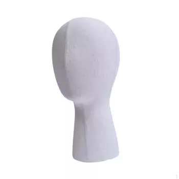 Creative Mannequin Head Display Stand Wig Holder for Glasses Hairdressing Linen