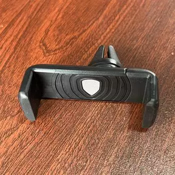 Creative metal car trend small bracket mini mobile phone universal stretching car bracket чёрный