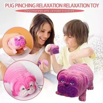 Creative Pastiche Pug Pinching Relaxation Relaxation Vent Toys Holiday Gifts