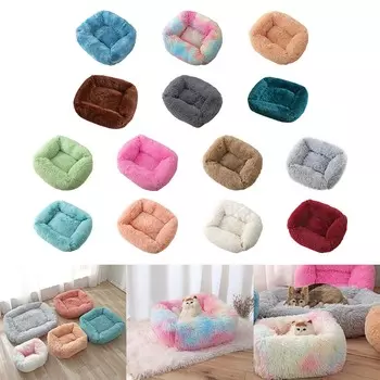 Креативный диван-кровать для домашних животных, утолщенный чехол, гнездо для собак и кошек, мягкий плюшевый удобный диван, несколько цветов XS