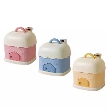 Creative Piggy Bank Toys with 2 Saving Slot Jewelry Storage Box Kids Saving Pot for Kids Adults Desktop Ornament New Year жёлтый