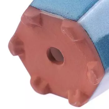 Творческий фиолетовый песок китайский стиль бонсай цветочный горшок глазурованный цветочный горшок для растений домашний садовый декор фиолетовый песок ремесленный цветочный горшок