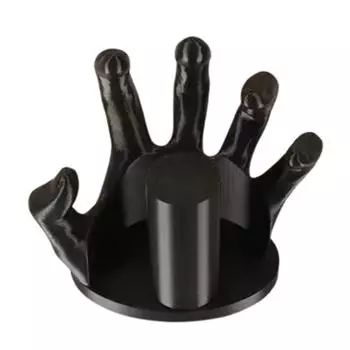 Creative Roll Paper Hanger Resin Arm Figurine Ornament Simple Tissue Storage Rack For Home