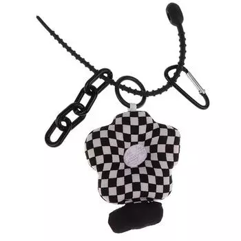 Креативный брелок с цветком из ткани сакуры, ювелирный ремешок для девочек и мальчиков, подарок для пары, брелок для ключей, гарнитура, подвеска, украшение, подарок