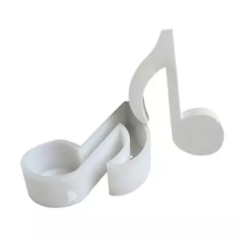 Creative Silicone Mold Musical Note Epoxy Resin Casting Mould for Fragrances Stones atherapy Candle Soap Making