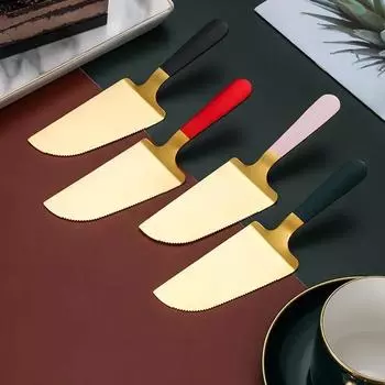 Creative Stainless Steel Cake Shovel Knife Pie Pizza Cheese Server Divider Knives Baking Household High-quality Kitchen Tools