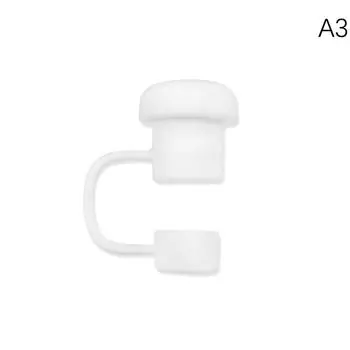 Креативные крышки для соломинок, совместимые с силиконовыми многоразовыми наконечниками для соломинок 10 мм для украшения соломинок для питья