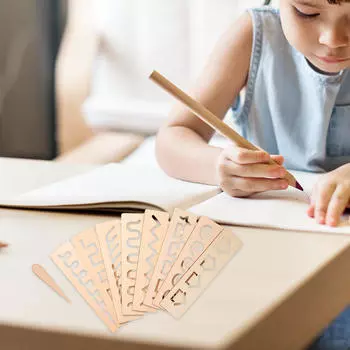 Творческая деревянная доска для рисования для детей дошкольного возраста - обучающие игрушки Монтессори Навыки письма Alphabet