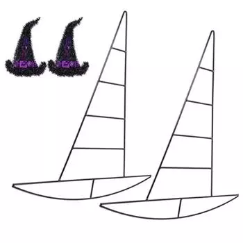 Creativity Unleashed DIY Projects Metal Wire Wreath Frame Floral Wreath Frame DIY Enthusiasts Easy Installation B