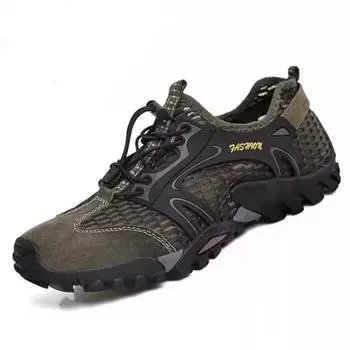 Creek shoes 2025 mesh shoes Amazon breathable hiking shoes men s sports and leisure trendy shoes mesh outdoor wading shoes 39