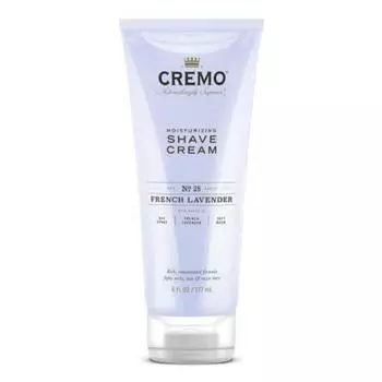 Крем для бритья Cremo Sensitive Cremo French Lavender Увлажняющий крем для бритья Floral, French Lavender, 6 унций