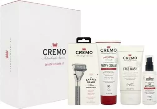 Cremo Smooth Skincare Kit Coffret Cadeau Visage Pour Homme TU прозрачный