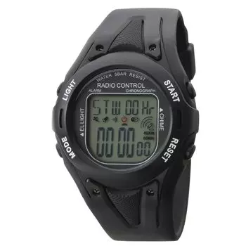 [CREPHA] Digital Radio Wave Waterproof Multifunctional Urethane Belt Men s Black