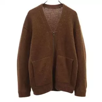 crepuscule made in Japan V neck Knit jacket 1 Brown cardigan Men s Used