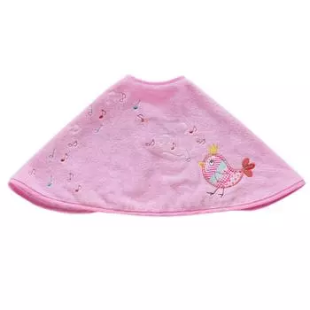 Crescendo Bib Pink 56 x 20cm Imabari Towel Made in Japan ZIZO Bib that can be used in many ways with just one piece (Chick)