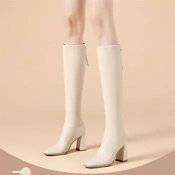 Cresfimix Botas Femininas Женская мода Черный Большие размеры Высокое качество Осень и зима Комфортные ботинки Женская повседневная черная обувь A1541 35