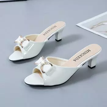 Cresfimix Femmes Hauts Talons Lady Sweet Высококачественные сандалии из искусственной кожи с открытым носком и квадратным каблуком Женская повседневная удобная обувь A6961 34