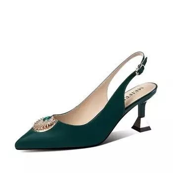 Cresfimix Femmes Talons Hauts Женские туфли с острым носком Высококачественные туфли на каблуке Женские сексуальные туфли для вечеринок и ночных клубов на каблуках Zapatos A229 34