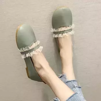 Cresfimix Lady Cute Sweet Spring Slip on Flat Shoes Women Casual Light Weight Summer Slip on Loafers Zapatos De Mujer A9715 35