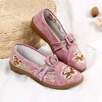 Cresfimix Mocasines Mujer Женские классические легкие туфли-лоферы для балета и танцев весна-лето с вышивкой A6688f 36