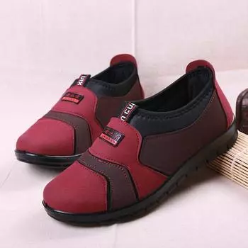 Cresfimix Mocasines Mujer Женские милые красные туфли-лоферы без застежек Легкие модные туфли для танцев на плоской подошве Sapatos A6688b 35
