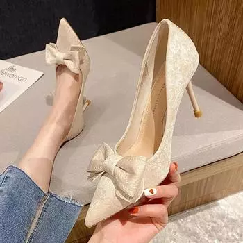 Cresfimix Mujeres Tacones Altos Women Fashion Light Sky Blue High Heel Shoes for Party Lady Casual Golden Elegant Heels A9739 34