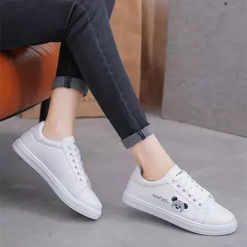 Cresfimix Sapatos De Mujer женские классические легкие удобные белые туфли из искусственной кожи на шнуровке женские крутые туфли с круглым носком A9698 35