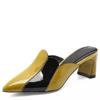 Cresfimix Sapatos Femininas Женская мода Большие размеры Высококачественные весенние и летние туфли на каблуке Милые женские туфли-лодочки для вечеринок A397 34