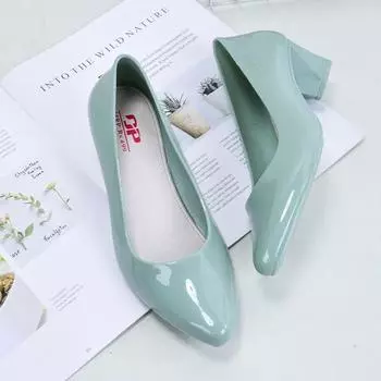 Cresfimix Sapatos Femininas Женская мода Легкая обувь с круглым носком Удобная весенне-летняя нескользящая обувь для защиты от воды и дождя A1556 36