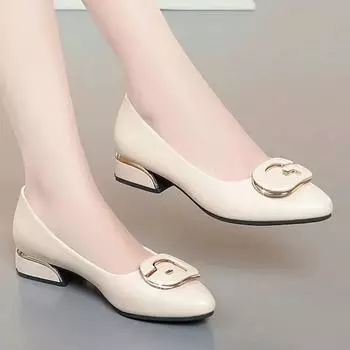 Cresfimix Sapatos Femininas женские милые легкие черные туфли с квадратным каблуком и кристаллами женские модные удобные туфли-лодочки A1550 35