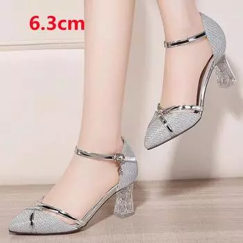 Cresfimix Sapatos Femininas женские милые высококачественные серебристые туфли на высоком каблуке для свадьбы, классические золотые туфли на каблуках A9541 35
