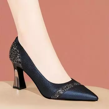 Cresfimix Sapatos Femininas женские винно-красные высококачественные блестящие туфли на шпильках со стразами для сексуальных вечеринок, модные туфли-лодочки A1321 35