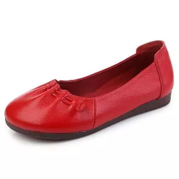 Cresfimix Sapatos Femininas женские высококачественные весенние мокасины на плоской подошве женские милые удобные школьные бежевые нескользящие туфли A600 35