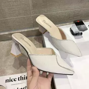 Cresfimix Zapatos Dama женские модные милые высококачественные черные туфли без застежек на высоком каблуке женские повседневные туфли для вечеринок и ночных клубов A9173 35