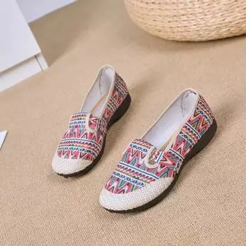 Cresfimix Zapatos De Mujer легкие весенние туфли-лодочки в клетку красного и зеленого цвета для работы в отеле, женские повседневные лоферы A1179 35