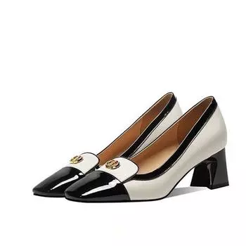 Cresfimix Zapatos De Mujer Женская мода с круглым носком Высококачественные весенние и летние удобные туфли на высоком каблуке для офиса и вечеринок A1337 35