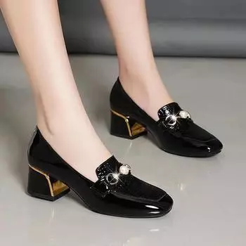 Cresfimix Zapatos De Mujer женские сексуальные вечерние ночные клубные туфли весна-лето на квадратном каблуке женские прохладные бежевые туфли на высоком каблуке A9433 35