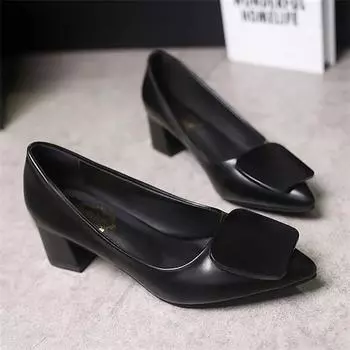Cresfimix Zapatos De Mujer женские милые заостренные носки легкие черные офисные туфли-лодочки женские повседневные винно-красные весенне-летние туфли A1528 34
