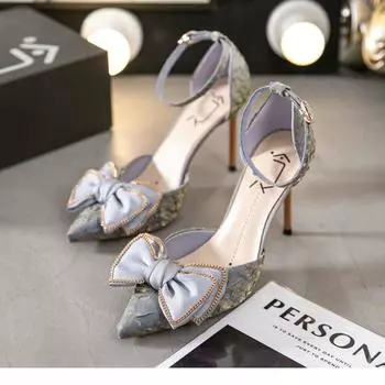 Cresfimix Zapatos Mujer женские милые туфли-бабочки высокого качества на шпильке 10 см женские классные бежевые туфли для офиса и вечеринок на каблуке A9443 34