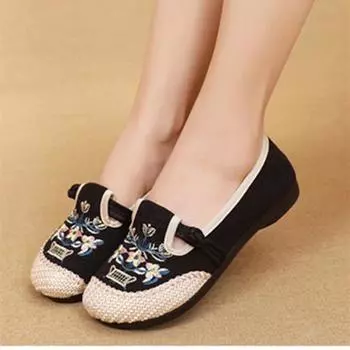Cresfimix Женская мода Высокое качество Нескользящий узор Slip on Лоферы Женская повседневная обувь весна-лето Sapatos Femininas A9804 35