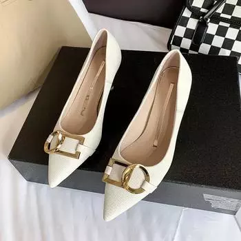 Cresfimix женские милые бежевые высококачественные офисные туфли на шпильках женские модные европейские элегантные черные туфли-лодочки из искусственной кожи A317 34