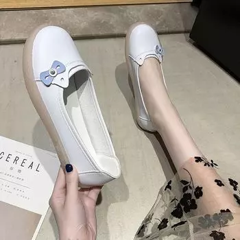Cresfimix женские повседневные легкие удобные весенние мокасины на плоской подошве Zapatos De Mujer женские модные милые туфли без застежек для офиса A9711 35