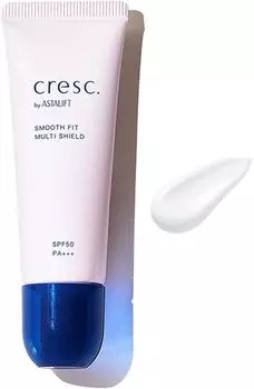 Cresque by Astalift Smooth Fit Multi Shield UV Makeup Base Солнцезащитный крем SPF50 для чувствительной кожи Уход за сухой кожей 30 г Запас примерно на 2 месяца Для женщин