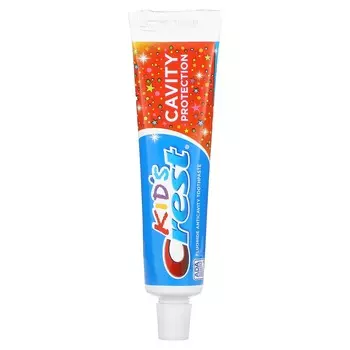 Crest, Детская, Профилактика кариеса, Зубная паста с фторидом, Sparkle Fun, 2,2 унции (62 г)