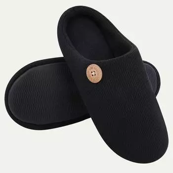 Crestar Новые женские плоские тапочки для дома, дышащие домашние тапочки, всесезонные, унисекс, мягкие, нескользящие, подошва тапочек с эффектом памяти 36-37