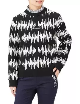 Crew Neck Knit Pullover HOT FEEL 2 [Jack Bunny] Women s 2/48 / 263-3270132 030_White [L]