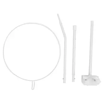 Crib Canopy Holder with Clamps Height Adjustable Baby Bed Accessories Canopy Pole for Cot Bassinet